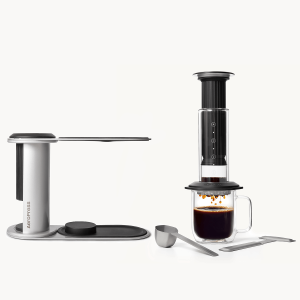 AeroPress Premium + Stainless Steel Organizer Bundle